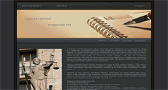 Desktop Screenshot of advjovicakosic.mojepravo.net